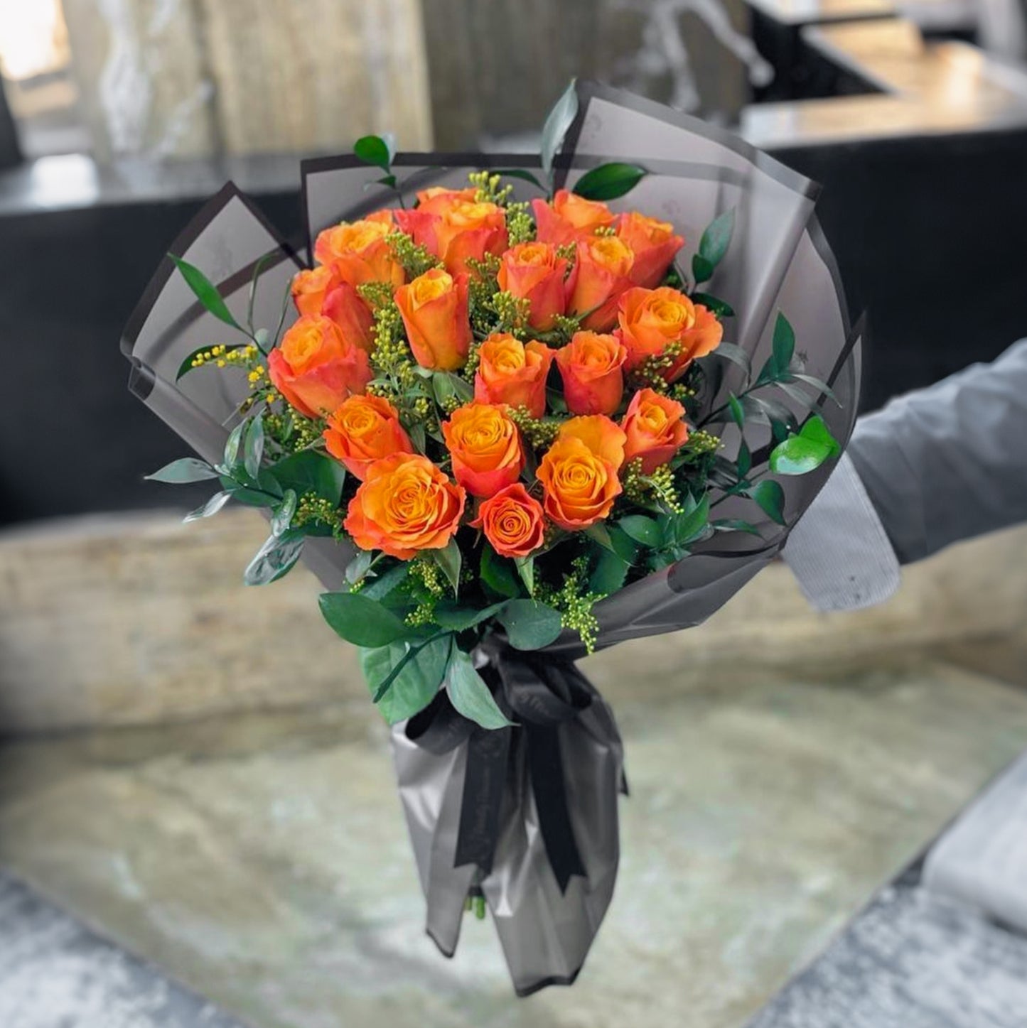 000 Sunset Orange Elegance