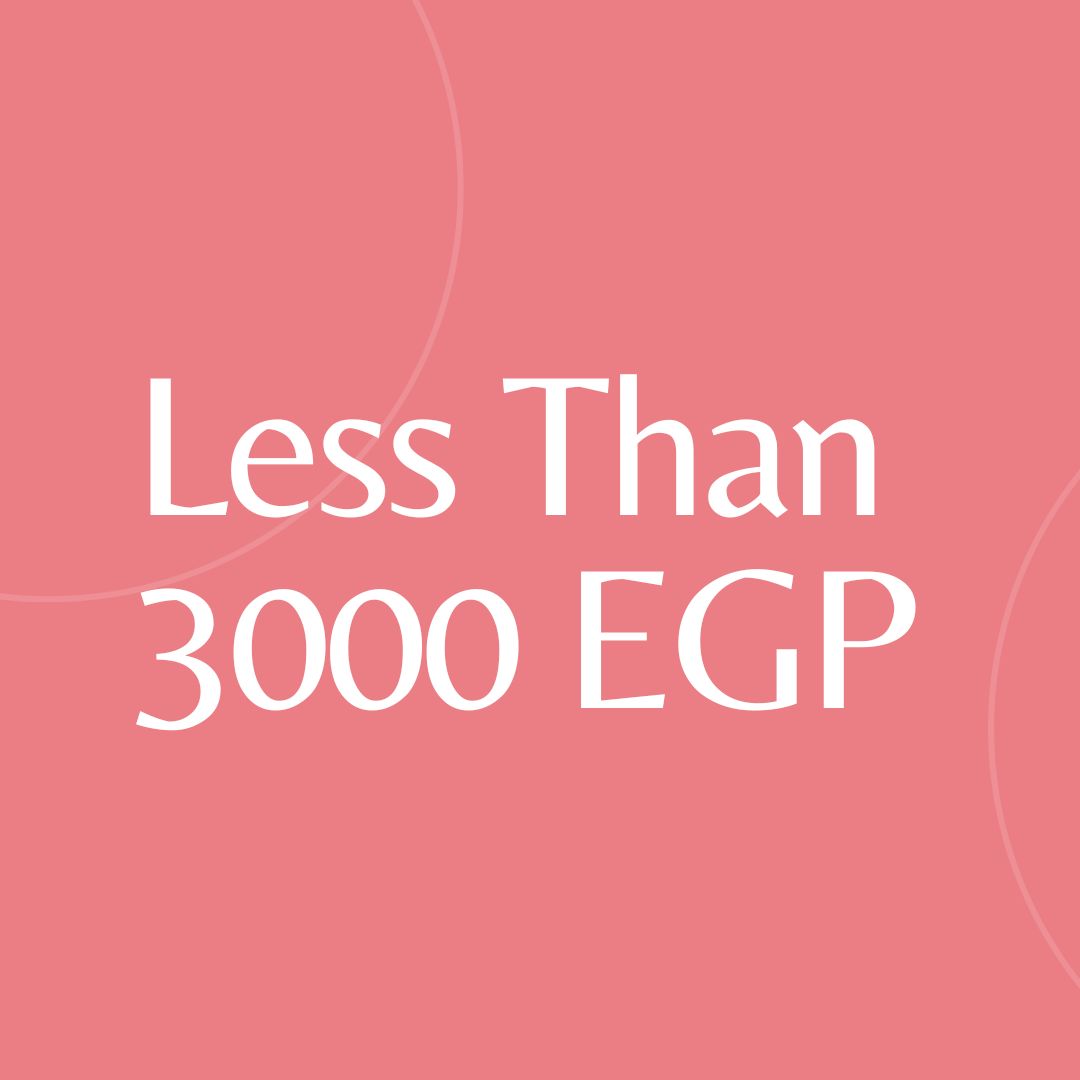 Less than 3000 EGP