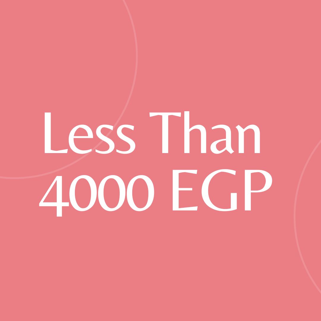 Less Than 4000 EGP