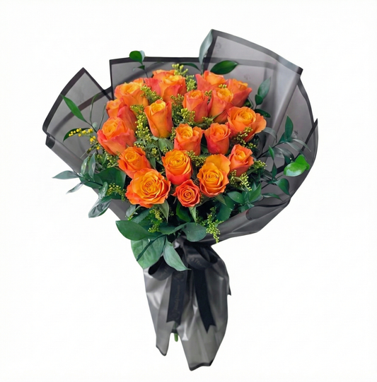 000 Sunset Orange Elegance